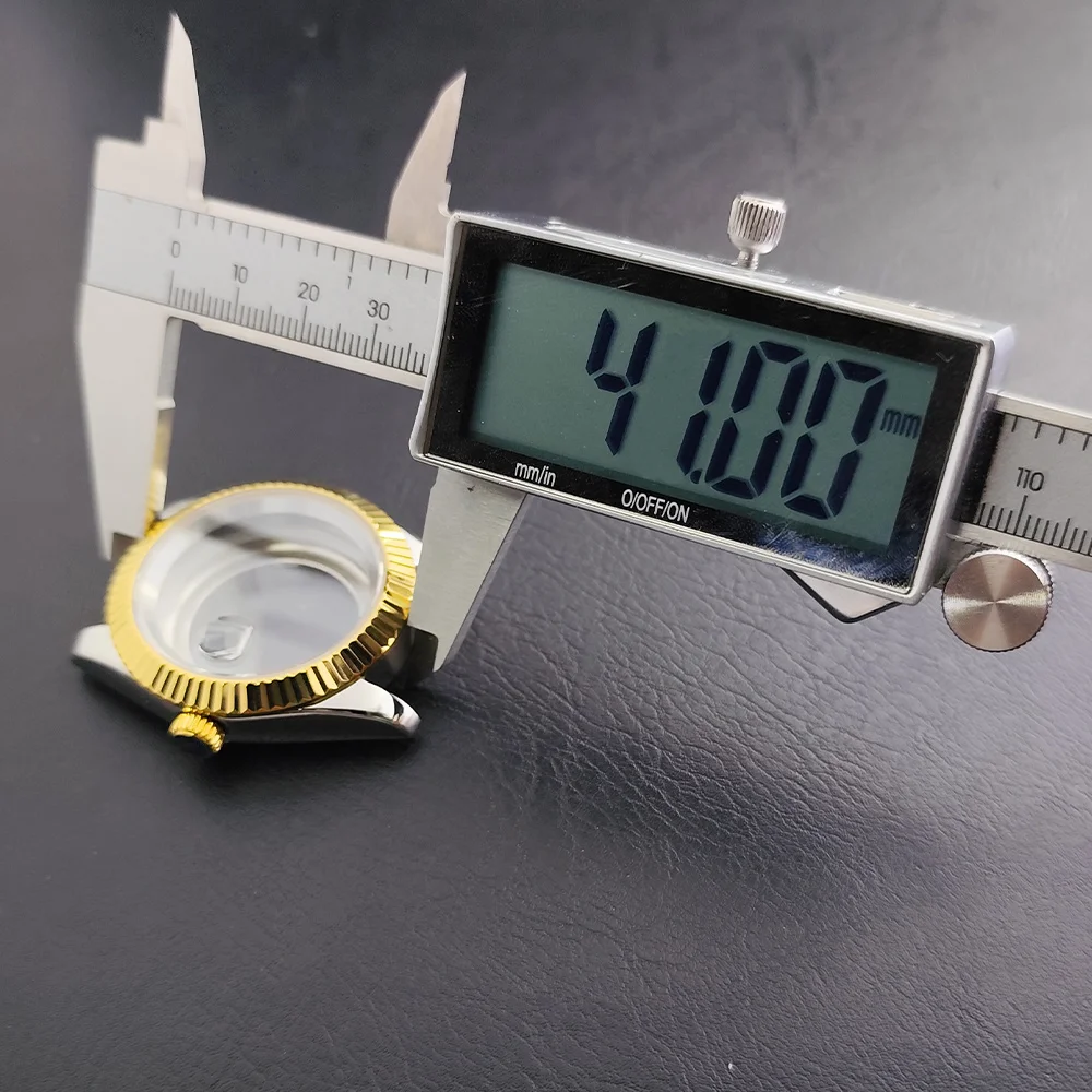 Детали корпуса мужских часов 36/41 мм подходят для механизмов NH34 NH35 NH36, циферблат NH35, сапфировое стекло, коробка для часов, стальной ремешок 20 мм