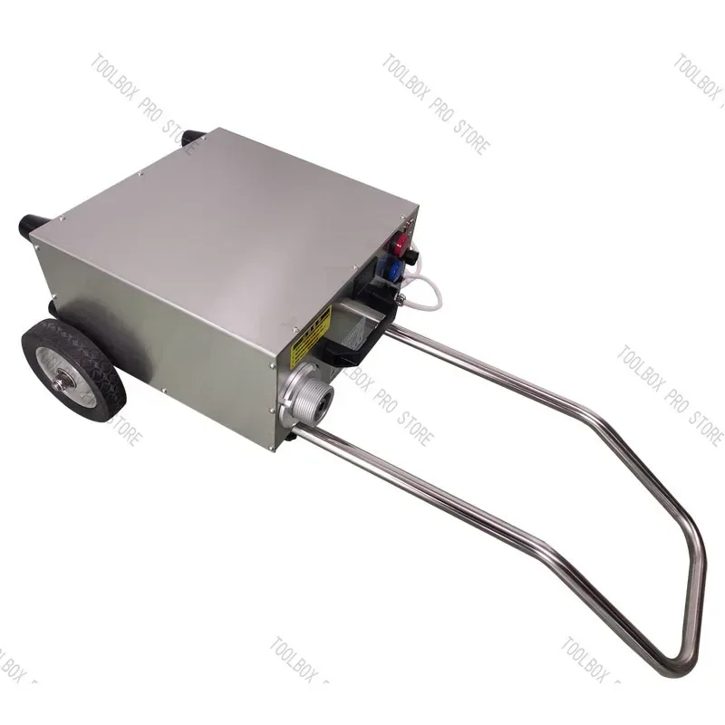 Central Air-conditioning Cleaning Cannon Machine Condenser Pipeline Dredging Stainless Steel Cart