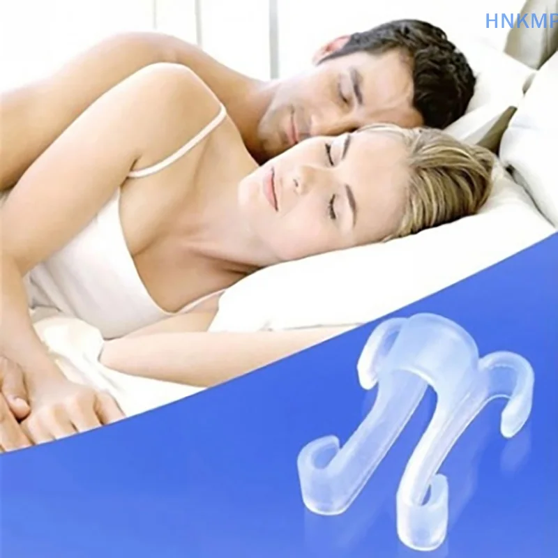 1Pcs Silicone Anti Snore Nose Clip Stop Snoring Apnea Anti-Snoring Breathe Aid Stop Snore Device Health Care Sleeping Equipment