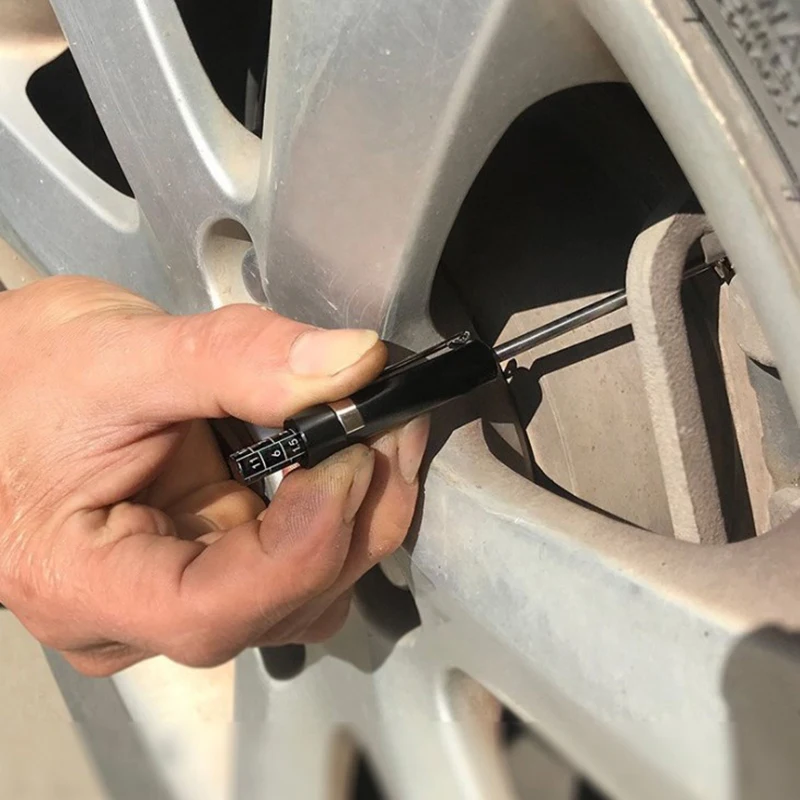 

Vehicle Brake Pad Gauge Car Brake Pad Tester Measuring Tool Measurment Automotive Accessories Hand Tools