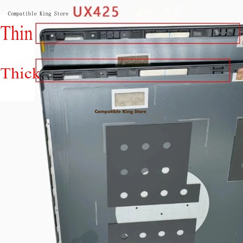 LCD Back Cover/Bezel/Hinges/Palmrest/Bottom New Housing Case For Asus ZenBook 14 UX425 UX425J UX425E UM425A UM425U U4700I U4700J