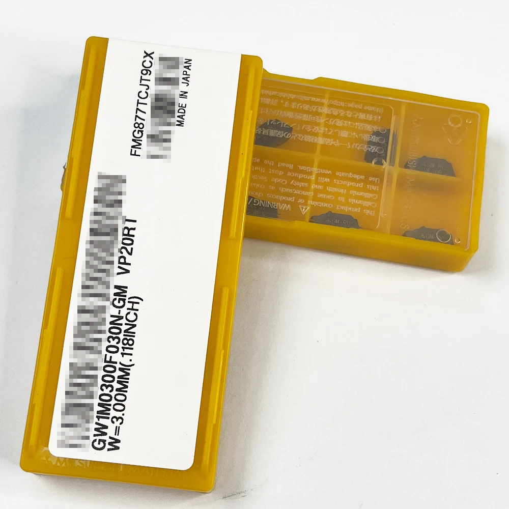HUAZHICHUN GW1M0300F030R05-GM VP20RT Carbide Inserts lathe cutter turning tool