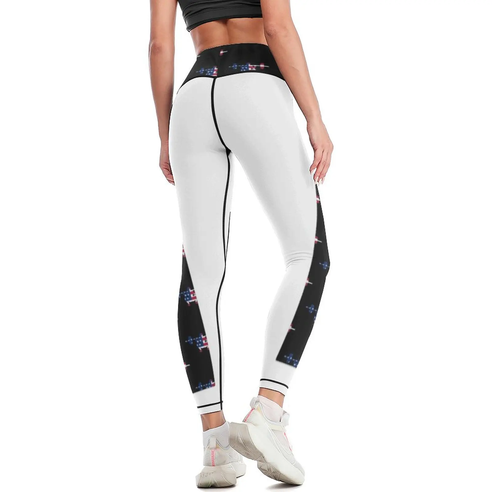 Squats USA FLAG Leggings sportswear gym Clothing fitness Womens Leggings image 3