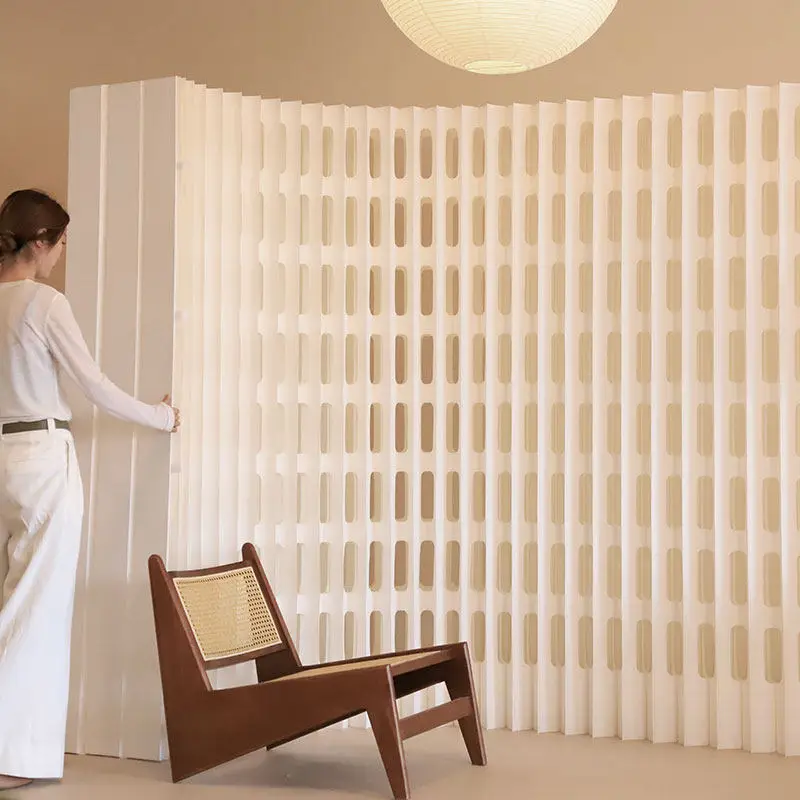 Office beauty salon paper screen partition partition baffle transparent non-punching partition