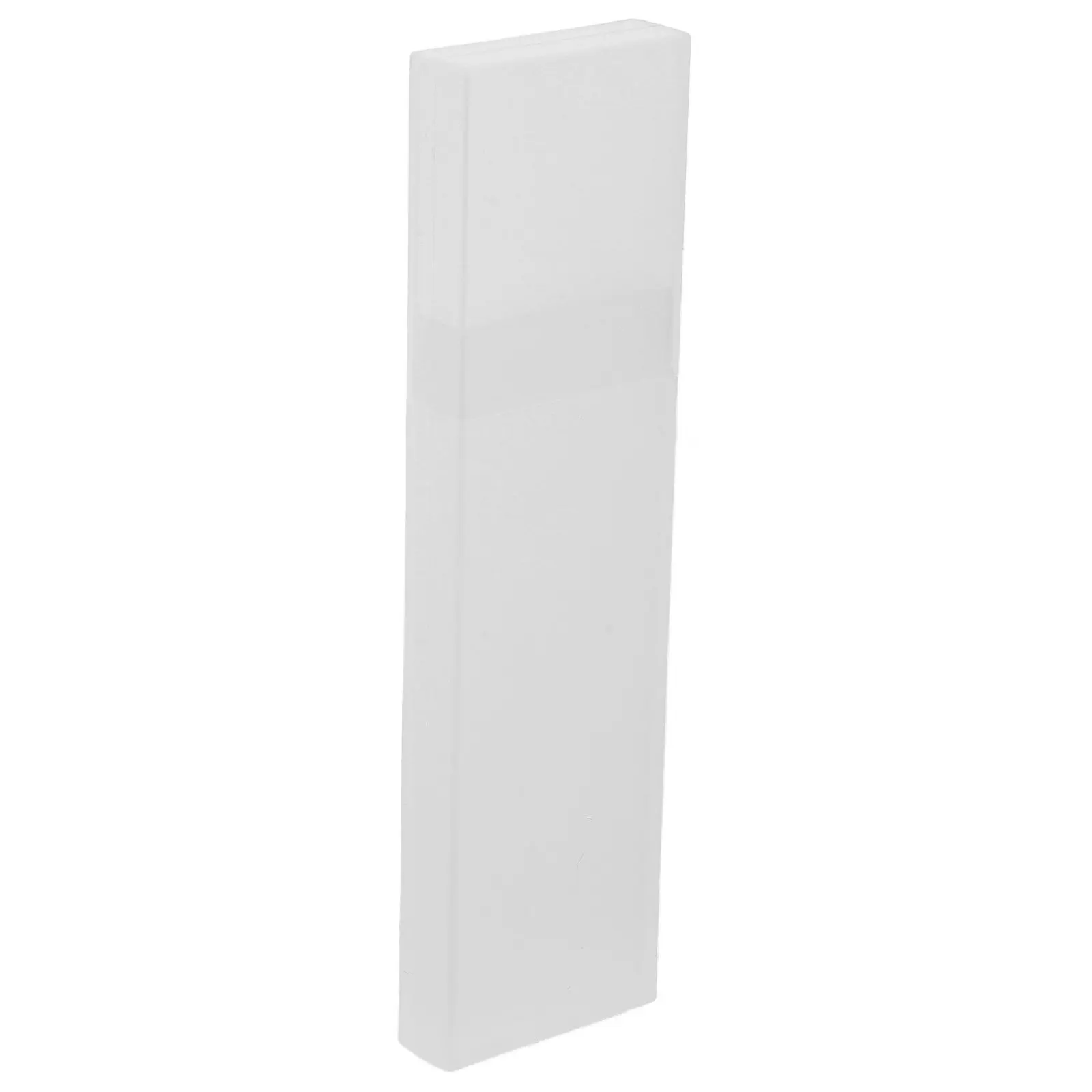 Tongue Scraper Carrying Box Compact Plastic Tongue Cleaning Tools Container Reusable Sturdy Hygienic Sleek White