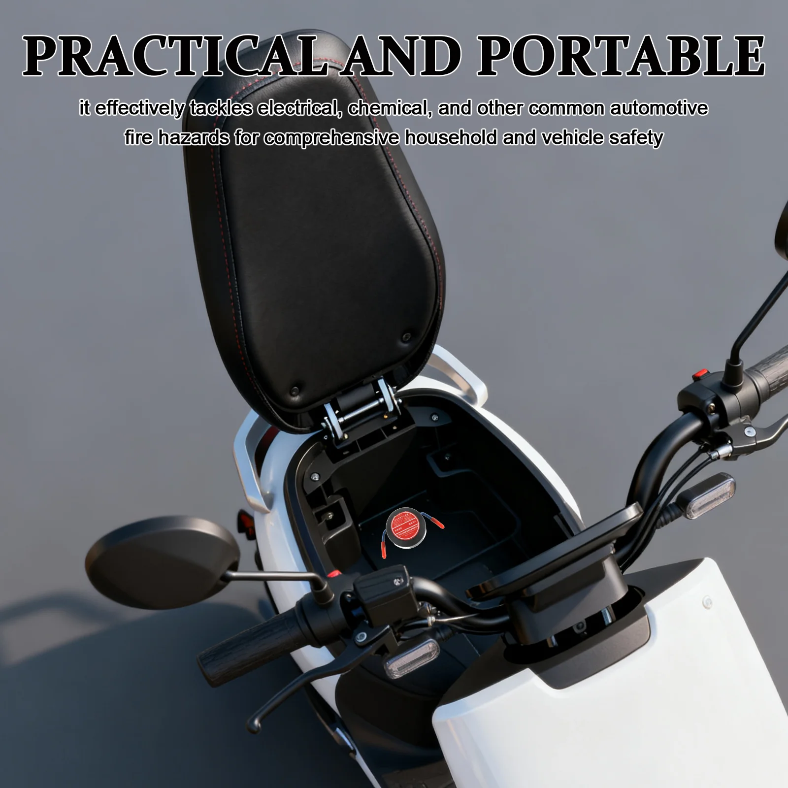 10G Automatic Fire Extinguishing Aerosol Compact Self Activating Engine Bay Suppression For Vehicle Home Office Garage Emergency