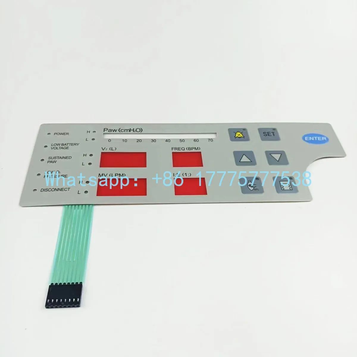 GEs M-904E Anesthesias Display Keyboard M1167780 3-42-000010-S