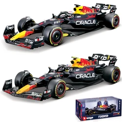 Модель автомобиля Bburago 2023 1:18 Red Bull RB19 F1, формула гоночного автомобиля #1, Max, Verstappen 11 # Перес, литые под давлением, рождественские игрушки, подарки