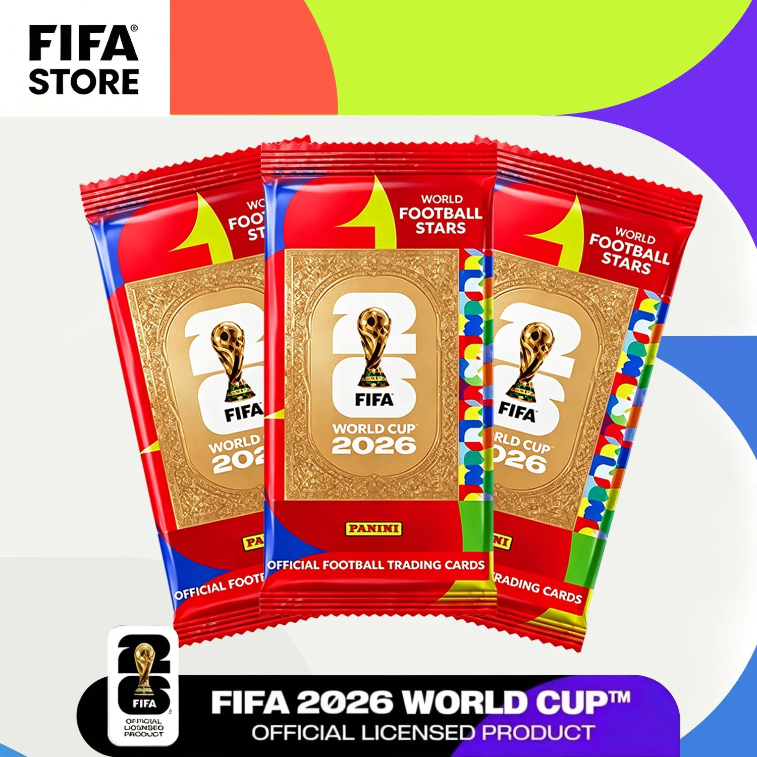 Genuine PANINI × KAYOU 2026 FIFA World Cup Card Official Football Trading Cards Infinite Collection Cards Fans Memorabilia Gifts