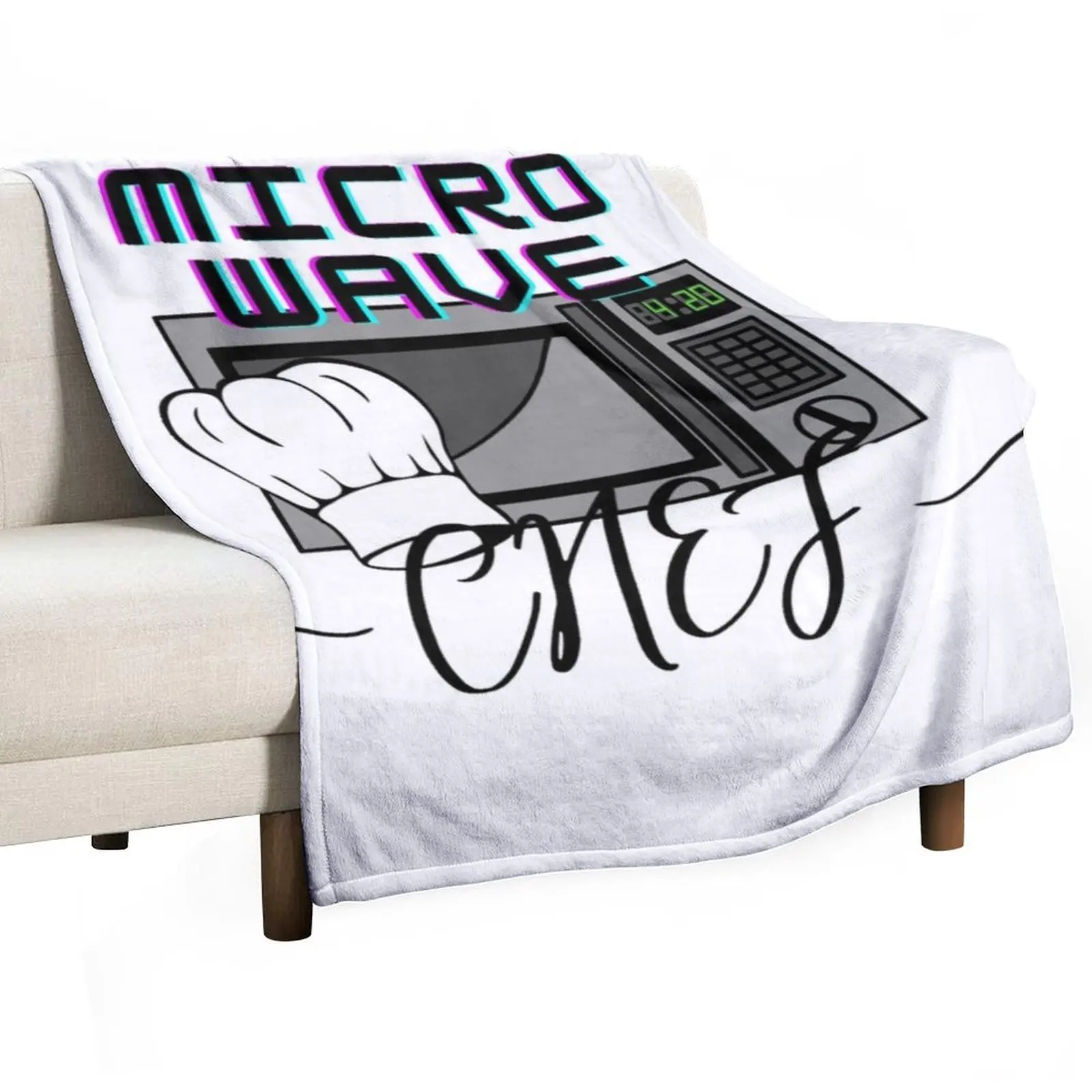 Microwave Chef Throw Blanket Large Comforter Extra Large Throw Thermal For Sofa Thin Moving Blankets