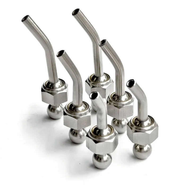 Universal Spherical Coolant Nozzle Stainless Steel Adjustable Ball Joint Nozzle for CNC Lathe Tool Turret Machine Tool