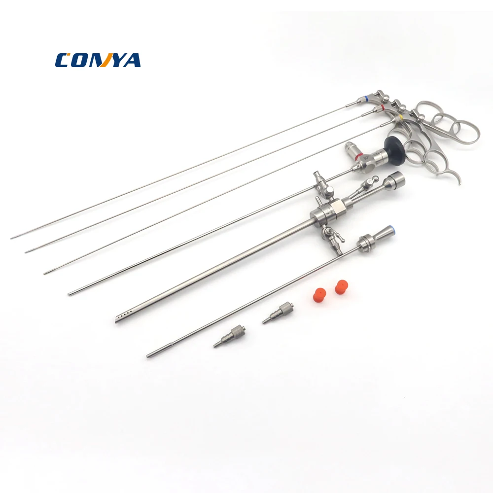 Veterinary Endoscopys  2.9*302 mm 30 Degree With 16 Fr Lockable Working  5 Fr Forceps