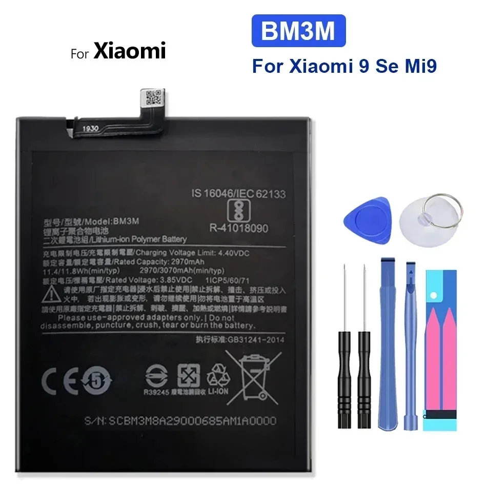 BP40 BP41 BM3D BM3J BM3L BM3M BM4F BM4H BM4N BM4P BN4A BN46 Battery For Xiaomi Mi 10 9 Pro 8 SE CC9 for Redmi K20 K30 Note 6 7 8