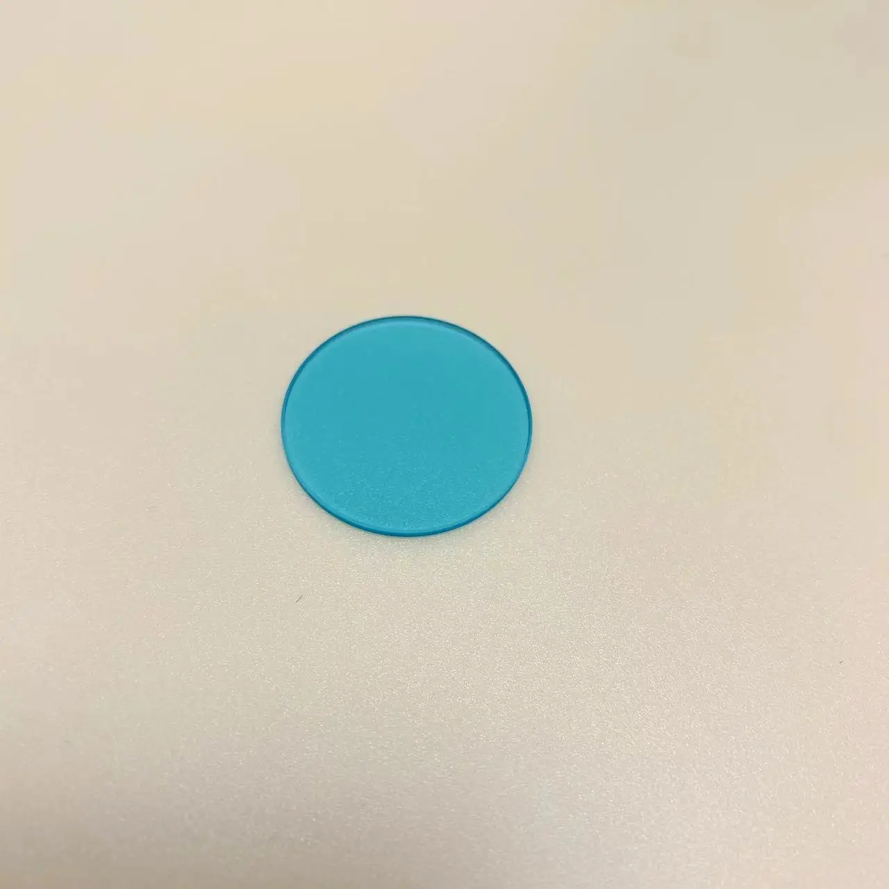 

5Pcs Total Size Diameter 10mm And 1mm Thickness ICF Blue Filter Glass