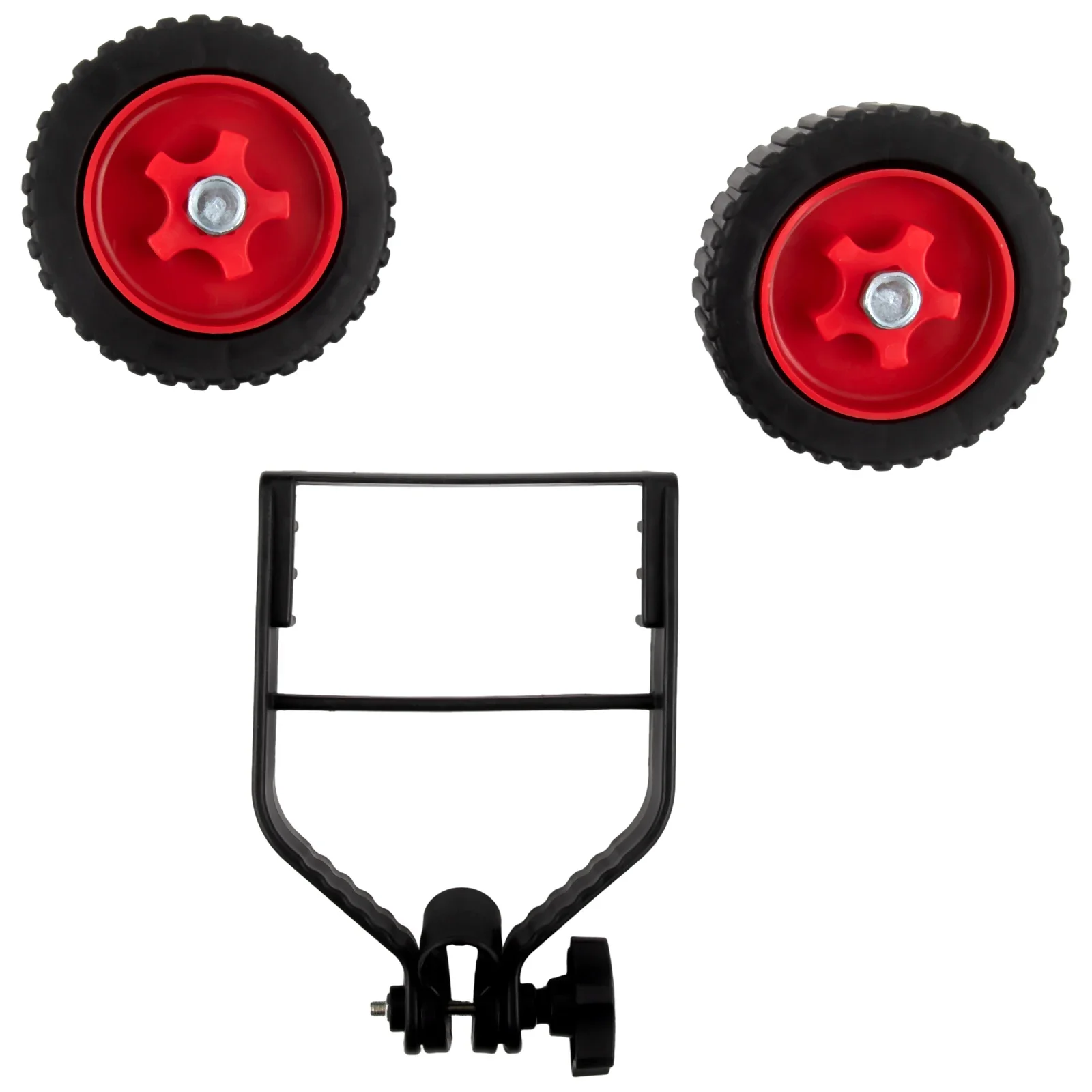 Imagem -03 - Universal Grass Trimmer com Rodas de Apoio Cortador de Escova Elétrico Cortador de Grama Cordas Trimmer Conjunto de Rodas de Apoio Ajustável