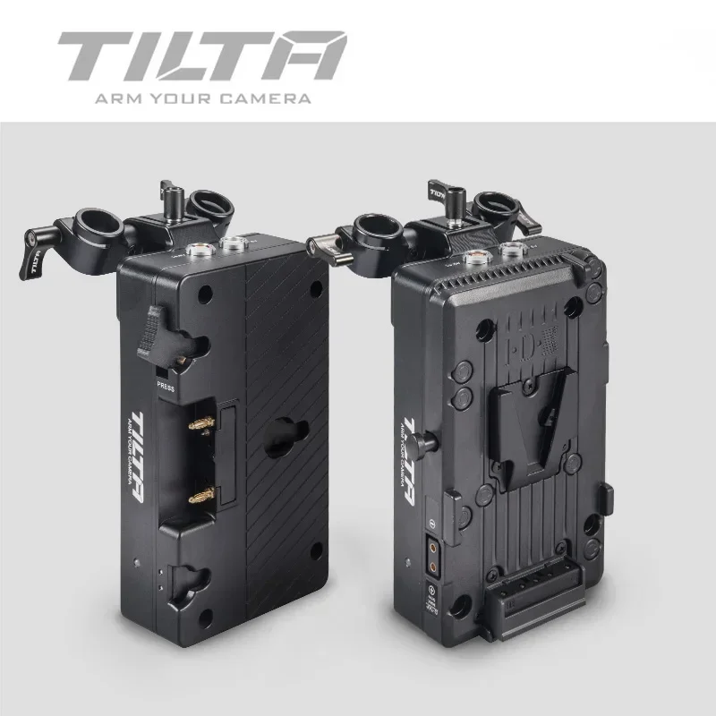 TILTA UBP-V V-Lock Battery Plate V mount Power supply system for SONY FS5 FS7 RED DSMC2 ARRI BMPCC 4K 6K film cameras