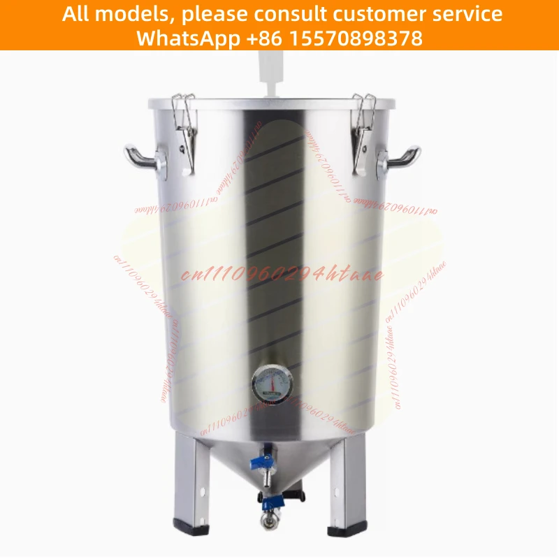 Home Brewing Fermentation Tank Beer Craft Brewery  Stainless Steel Conical Tank 60 Liters