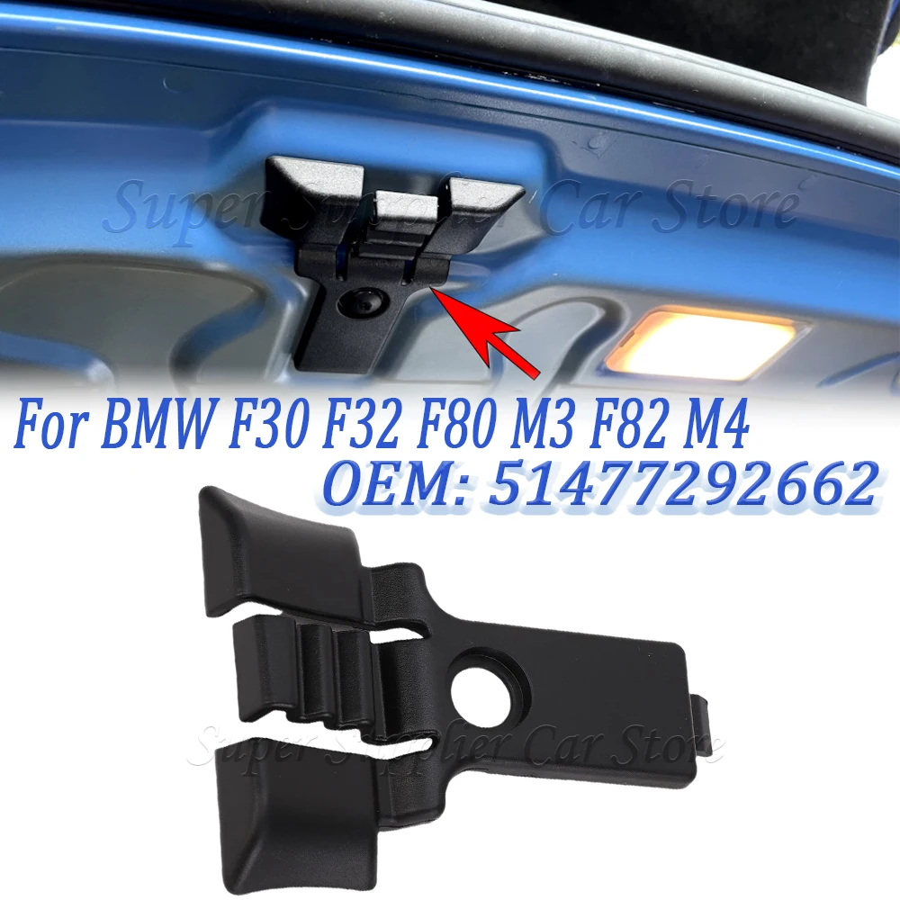New Trunk Insert Detent Bracket For BMW F30 F32 F80 M3 F82 M4 Car Boot Luggage Detent Clip Stopper 51477292662