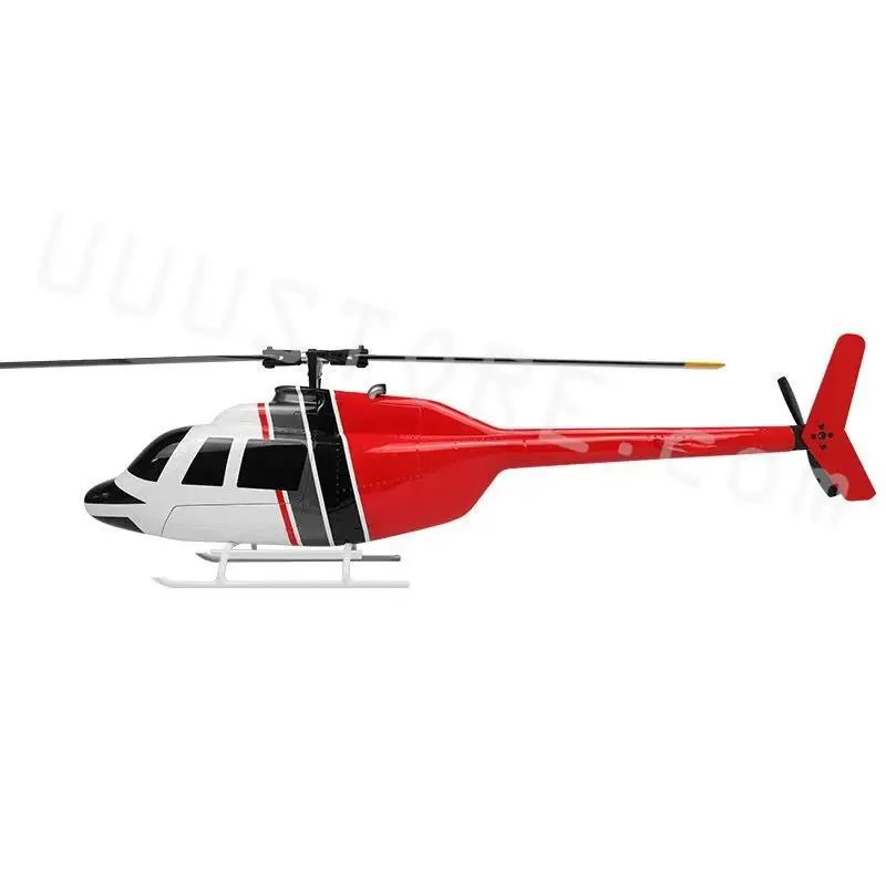 

FLY WING Bell 206 V2 Class 470 6CH Brushless Motor GPS Fixed Point Altitude Hold Scale RC Helicopter With H1 Flight Controller