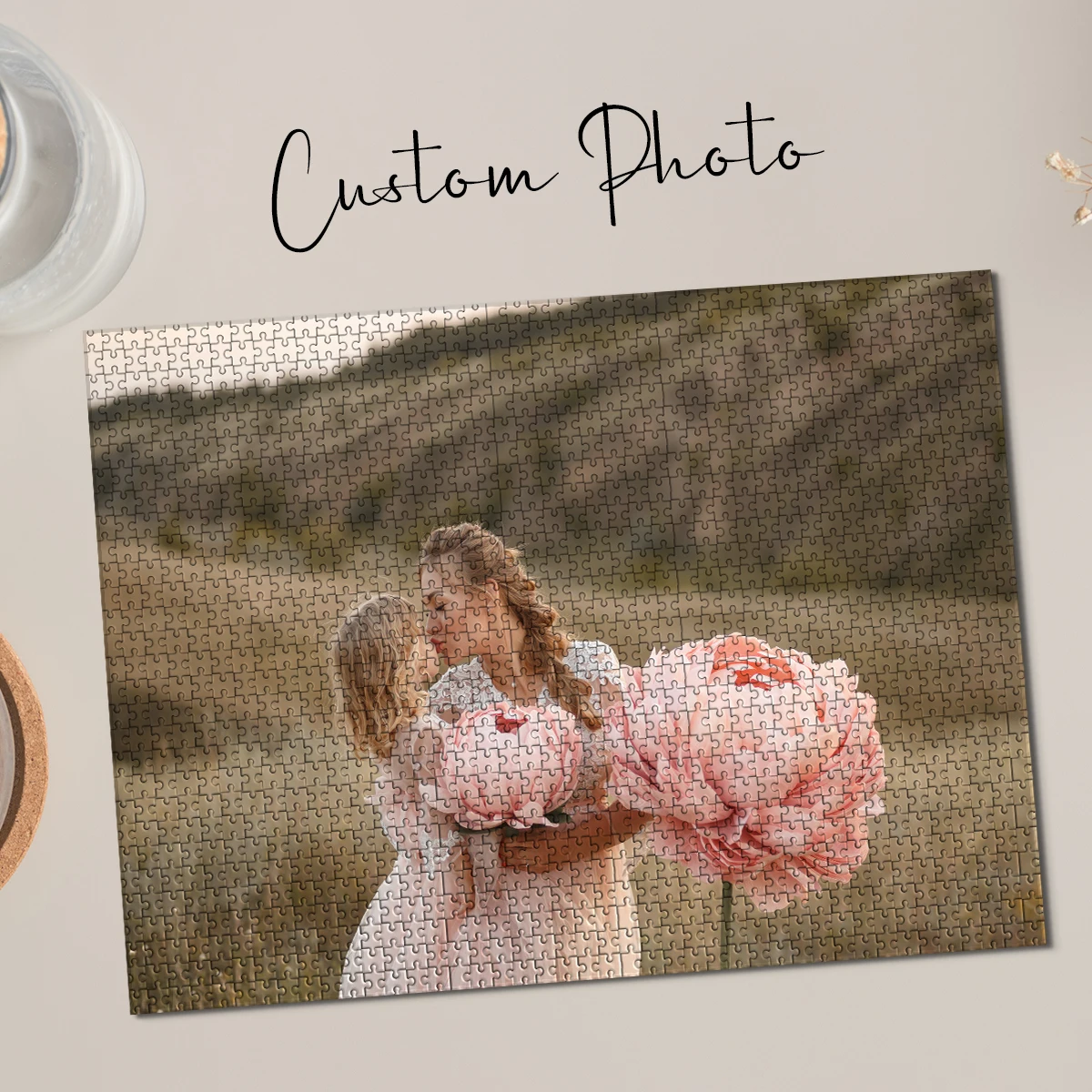 35/150/300/500/1000pcs Customized Picture Customizable Photo Personalised Decompression Puzzles Custom Puzzles in Photos