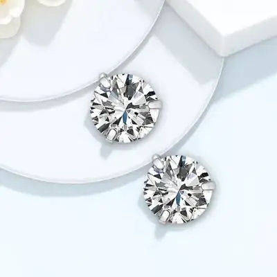 2 قطعة سلك السمك غير مرئية قلادة الزركون الإبداعية مجوهرات أنيقة فتاة قلادة الإكسسوارات فتاة الإكسسوارات