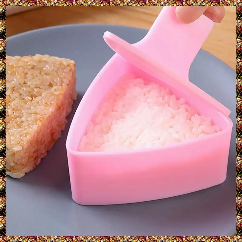 BTCL Onigiri Mould,Large Rice Mold Maker Kit, Non Stick Rice Mould For Kid Lunch,Kitchen, Portable Rice Ball Maker