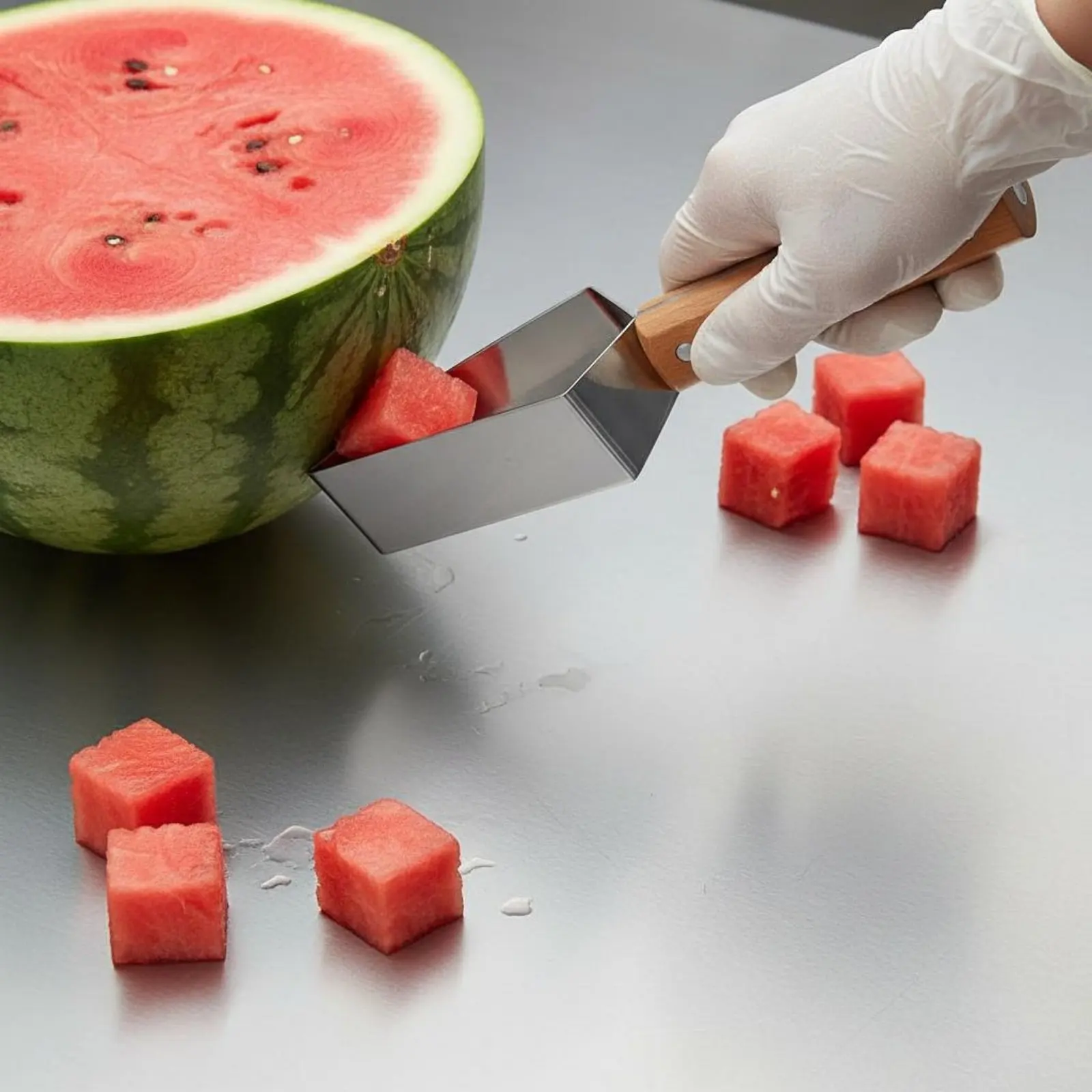 Watermelon Cutter Easy to Operate Watermelon Cutter Melon Splitting Tool Lightweight Portable for Kitchen