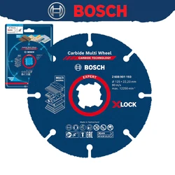 BOSCH 2608901193 Expert Carbide Multi Wheel X-LOCK Cutting Disc Durable Hard Metal Cutting Blade Power Tool Attachments
