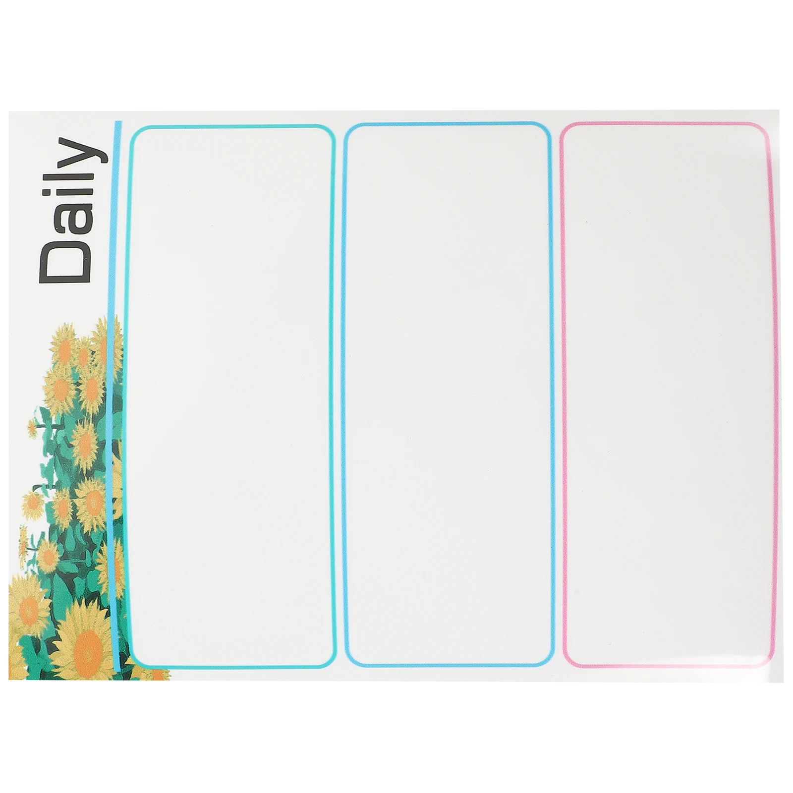 

Magnetic Whiteboard Set Dry Erase Calendar Fridge Memo Board Kitchen Planner Refrigerator Reminder Schedule Tracker