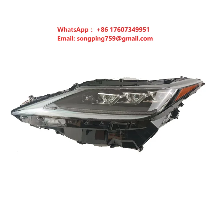 Car Accessories Headlight Plug and Play LED Head Lamp Light 4 Lenses Headlights for Lexus RX RX300 RX350 400H 2020-2025