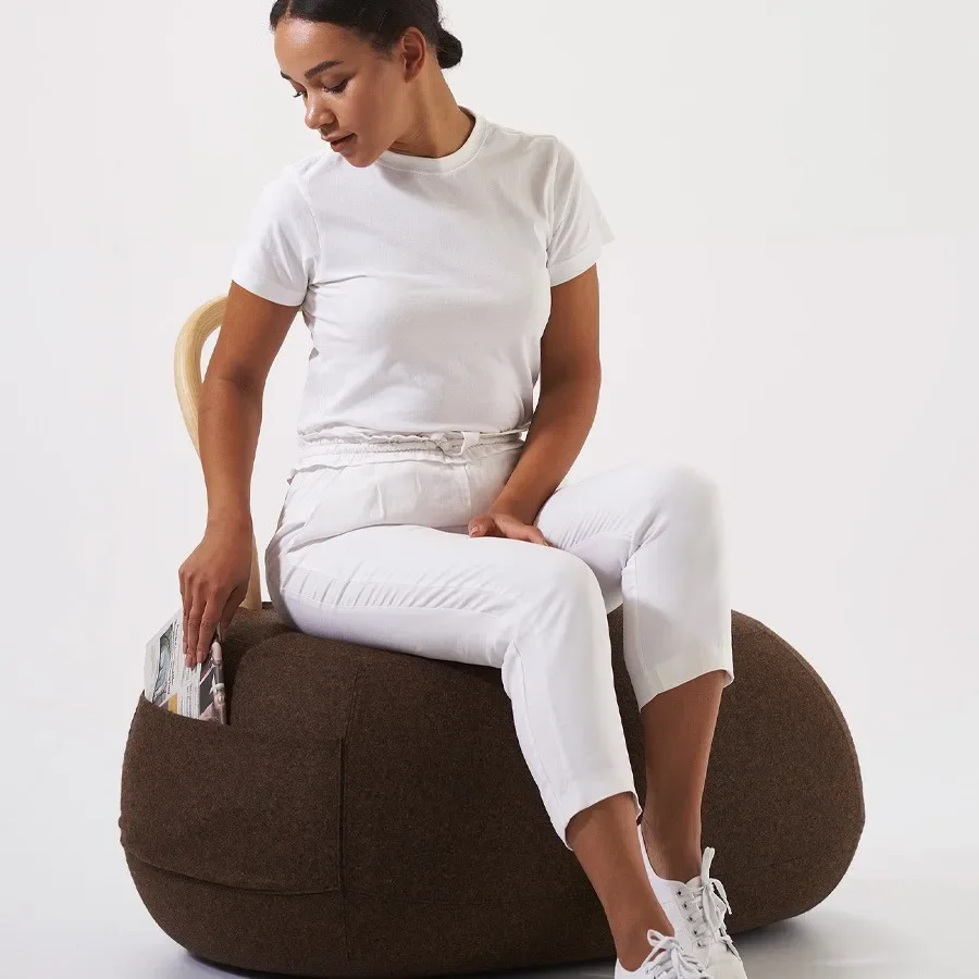 Morbido soggiorno tavolino sgabello negozio di abbigliamento Internet celebrità soffice cambio di archiviazione creativo