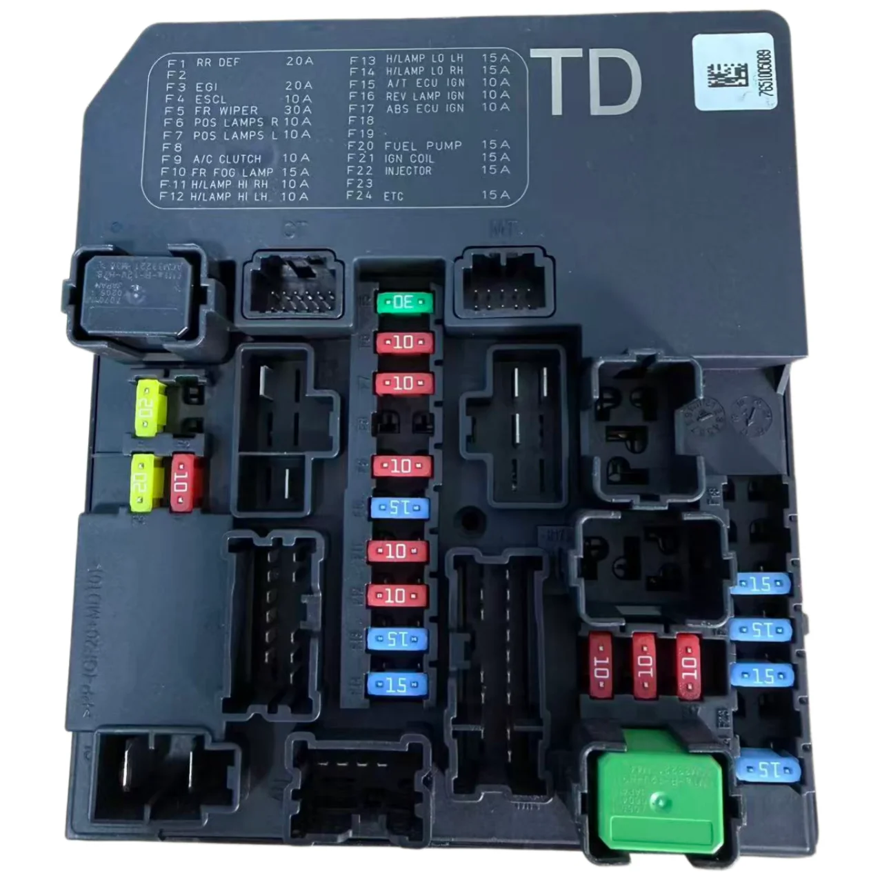 284B7-3YM2A relay fuse box cabin computer board suitable for Nissan Infiniti letter TD 284B73YM2A
