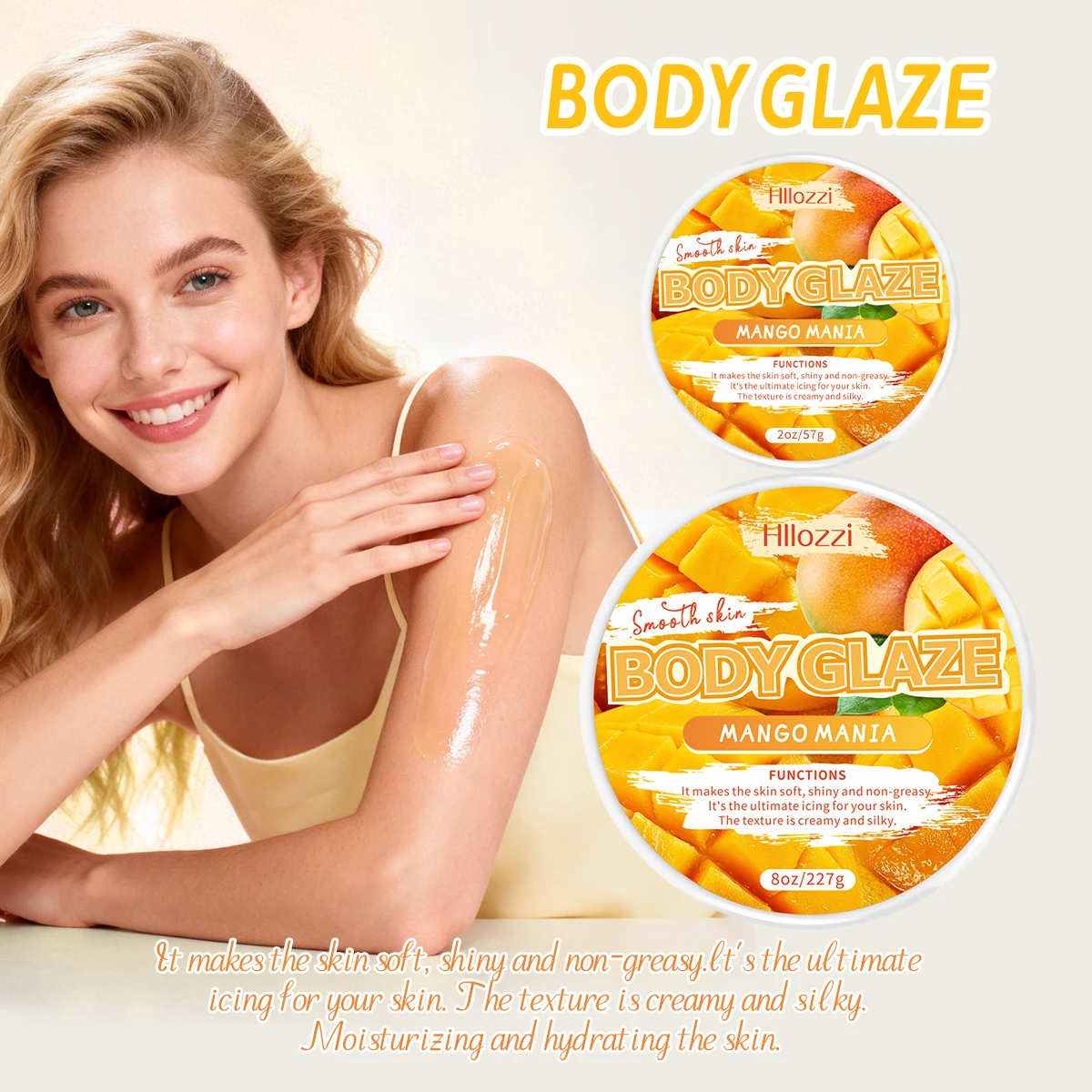 

8oz 2oz Body Glaze Pistachio Moisturizes, Protects, and Repairs Skin make the skin appear lighter, brighter, or more radiant