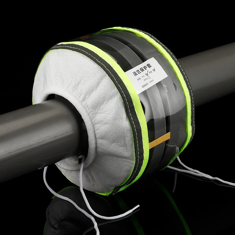 PVC+polypropylene Transparent flange protective cover, flange guard,Prevent splashing DN40 DN50 DN80 DN100 -15℃-+90℃