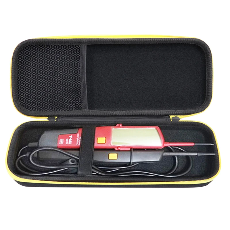 ZOPRORE Hard EVA Case for UNI-T Digital Voltmeter UT18B UT18D AC DC Voltage Continunity Tester - Travel Carrying Storage Bag