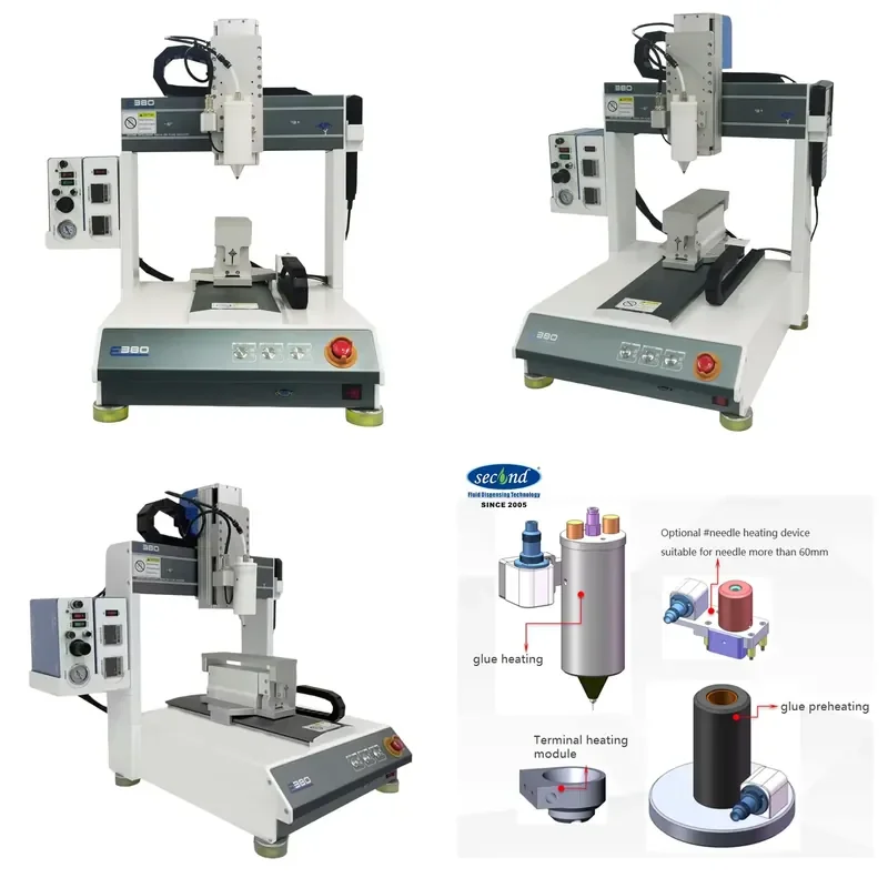 XYZ 3 axis desktop hot melt adhesive automatic numerical control dispensing machine dispensing machine manufacturing