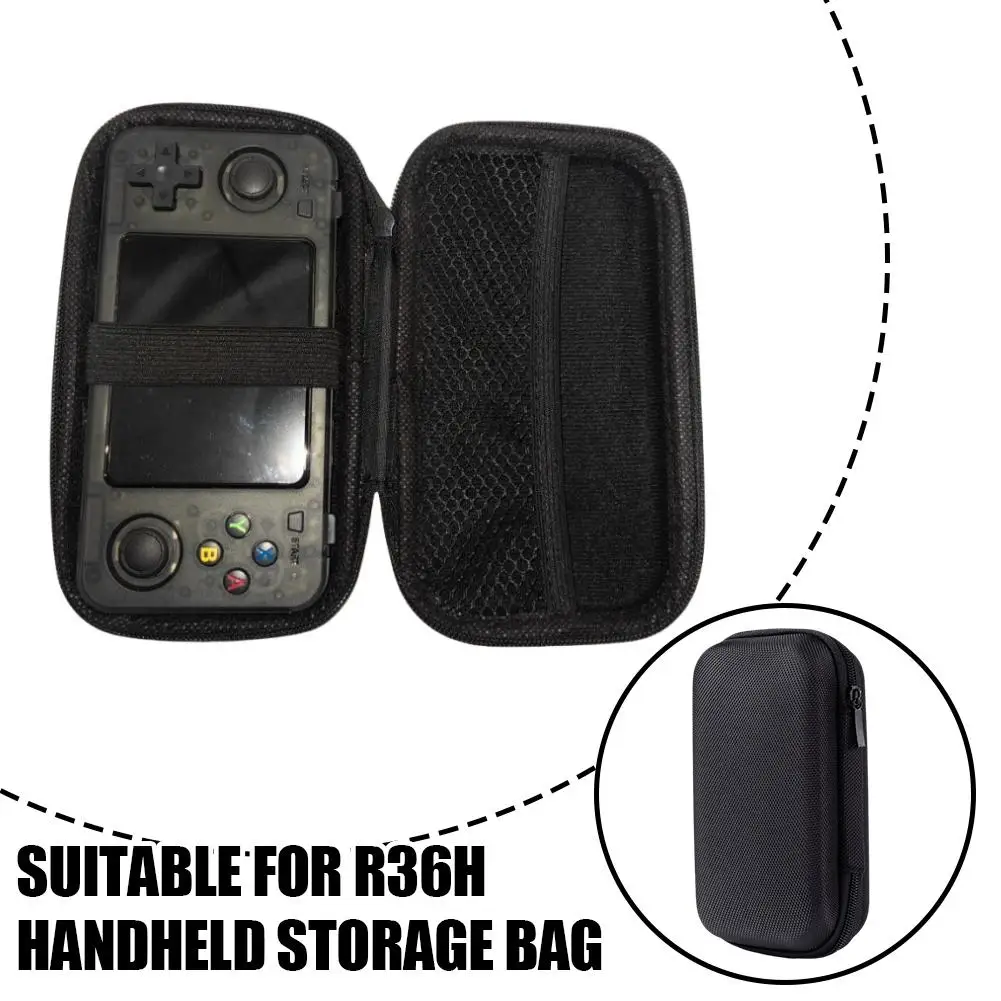 Portable  For BOYHOM R36H Storage Bag Case Antifall Shockproof Game Console Case Storage Bag Screen Protector Accessories