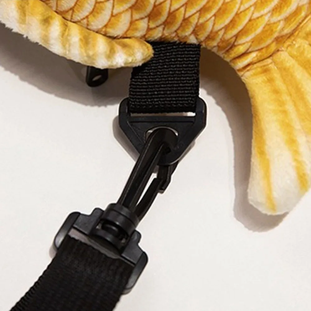 

Сумка через плечо в виде морской рыбки, мультяшная, имитация рыбы, креативная, милая, подарок для друга