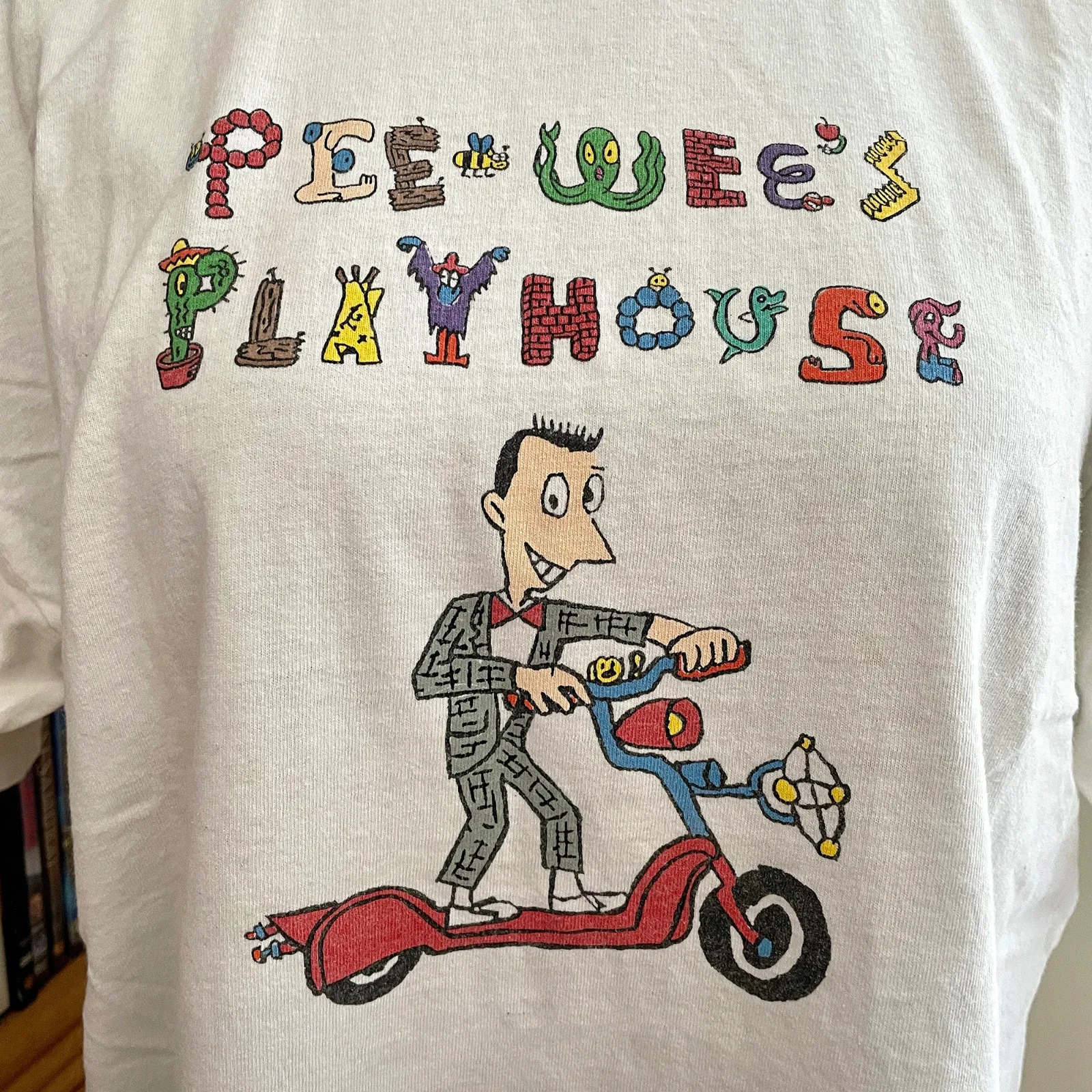 Pee Wees Playhouse Paul Reubens Gift For Fan White S-2345XL Unisex T-Shirt TMB11