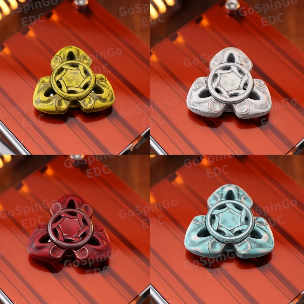 CHIMAGO EDC Ceramic Coating Demonic Snake Fidget Spinner Fidget Toys For Adults Anxiety Relief Gadgets
