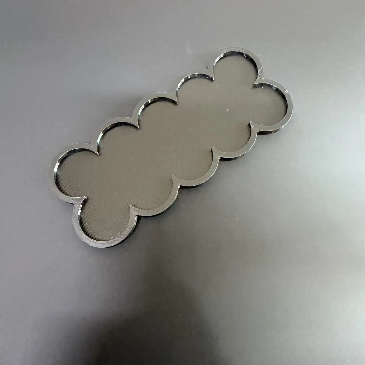 25 mm bewegingsbak 3D-geprint model voor 25 mm ronde bases