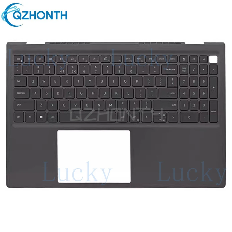 f  New Palmrest with Backlit Keyboard For Dell Vostro 15 5510 5515 (Gray) 0JVYYX