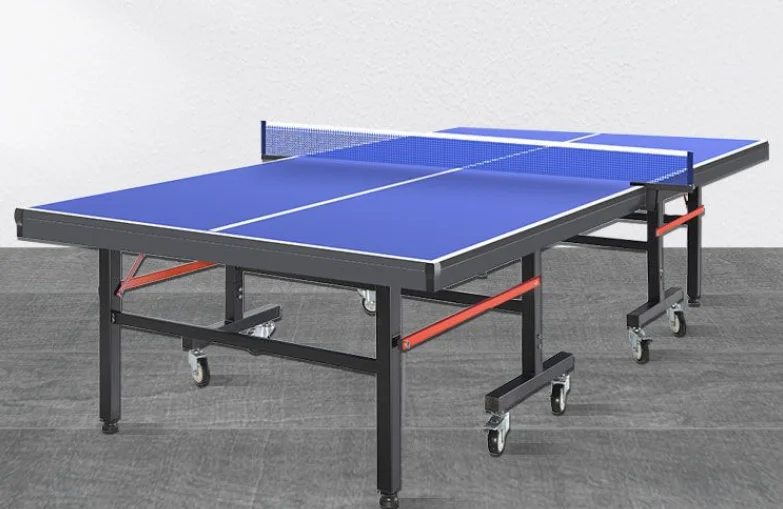 

Indoor table tennis table Household standard Foldable table tennis table with wheels Table tennis table