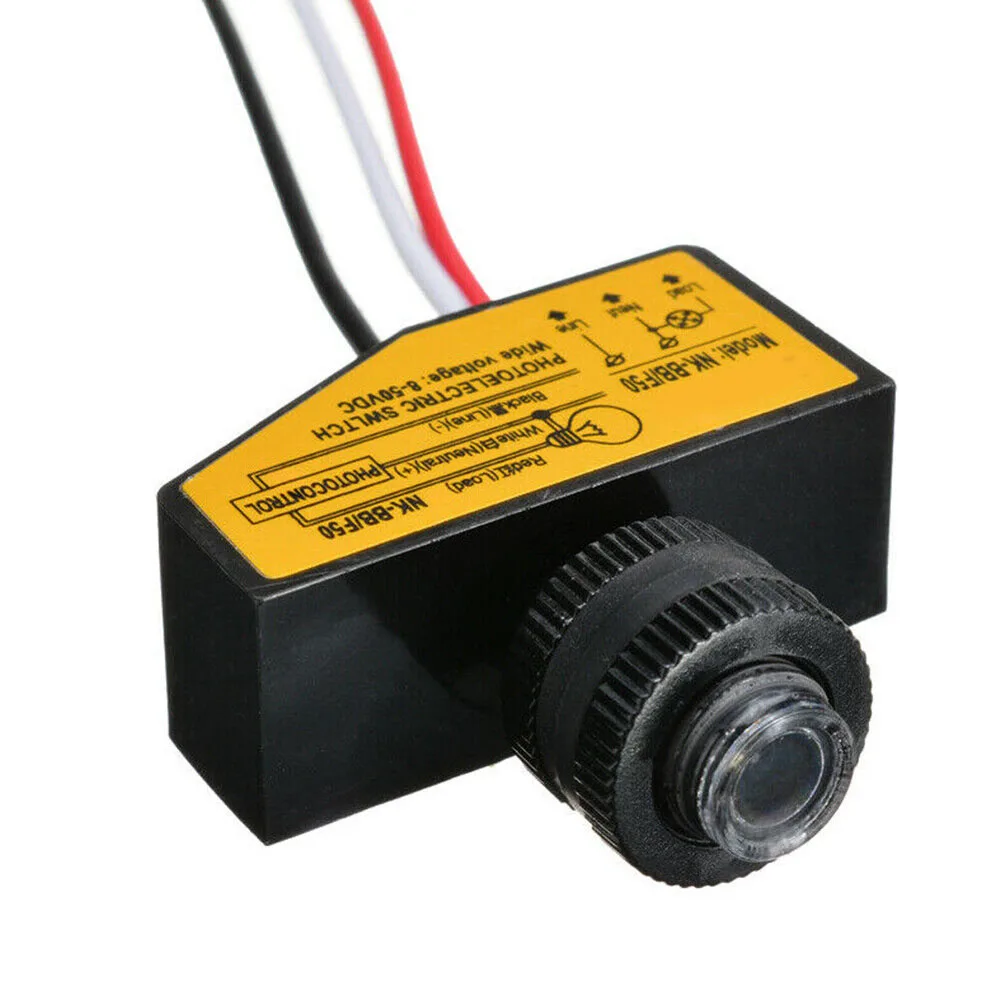 1 szt. Przełącznik fotoelektryczny NK-BB/F50 mały rozmiar 0,3ma 12V 24V eksport przeciwzakłóceniowy trójprzewodowy system DC8V-50V
