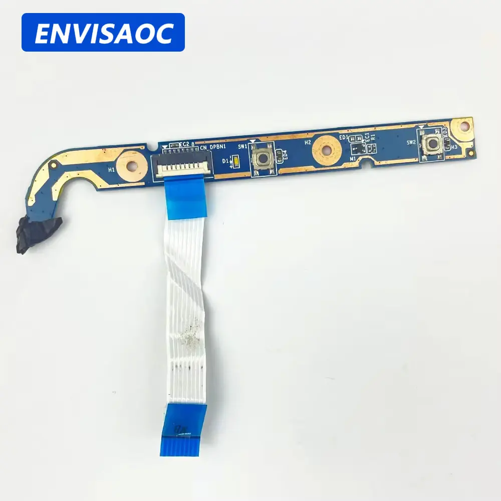 Placa de Botão de Energia OEM para Notebook HP Pavilion DV6-6000 DV6 DV6-6b75ca DV6-6C35Dx com Cabo e Acessórios de Reparo