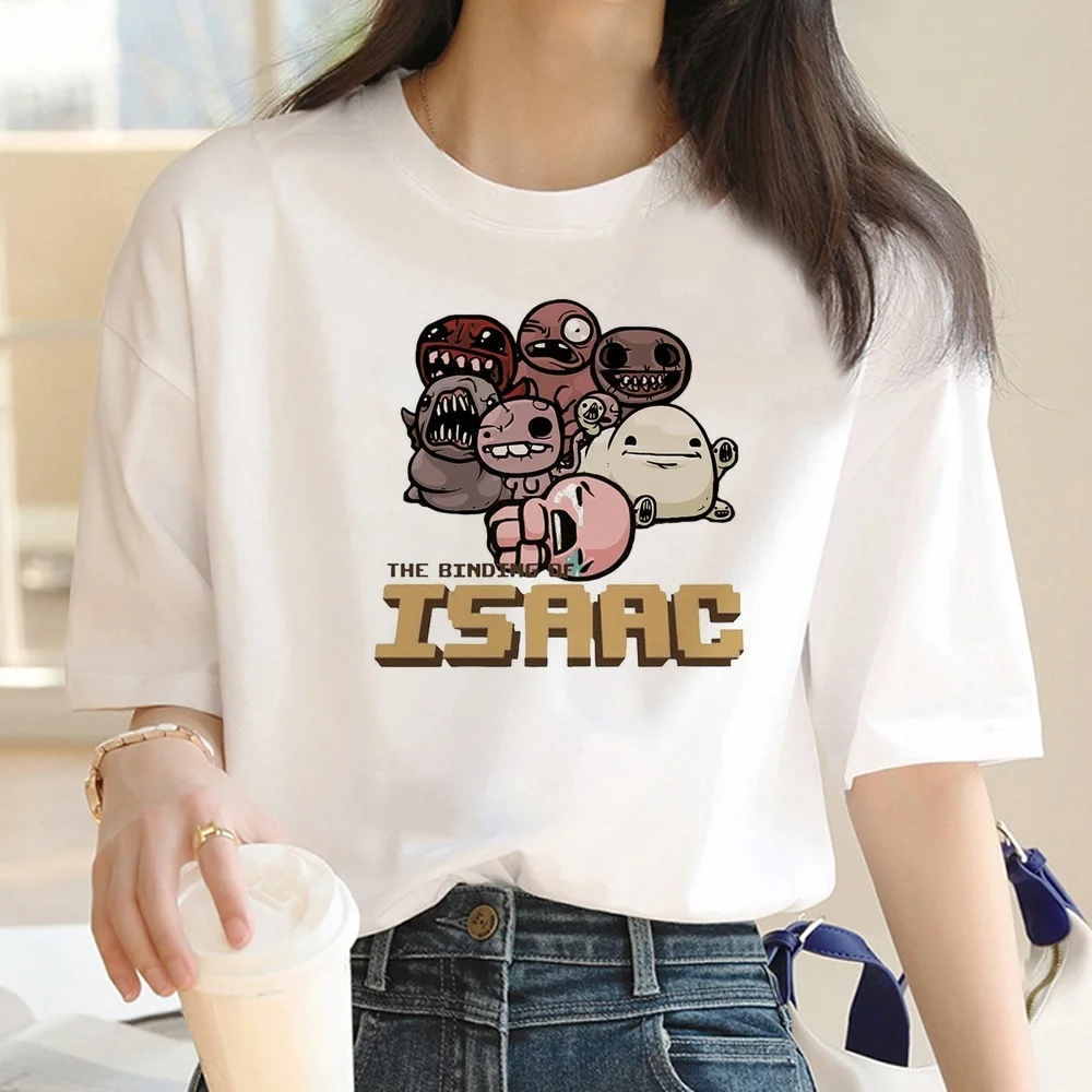 the Binding of Isaac t shirt teen manga gyaru cheap scene  gothic t-shirt aesthetic emo gothic