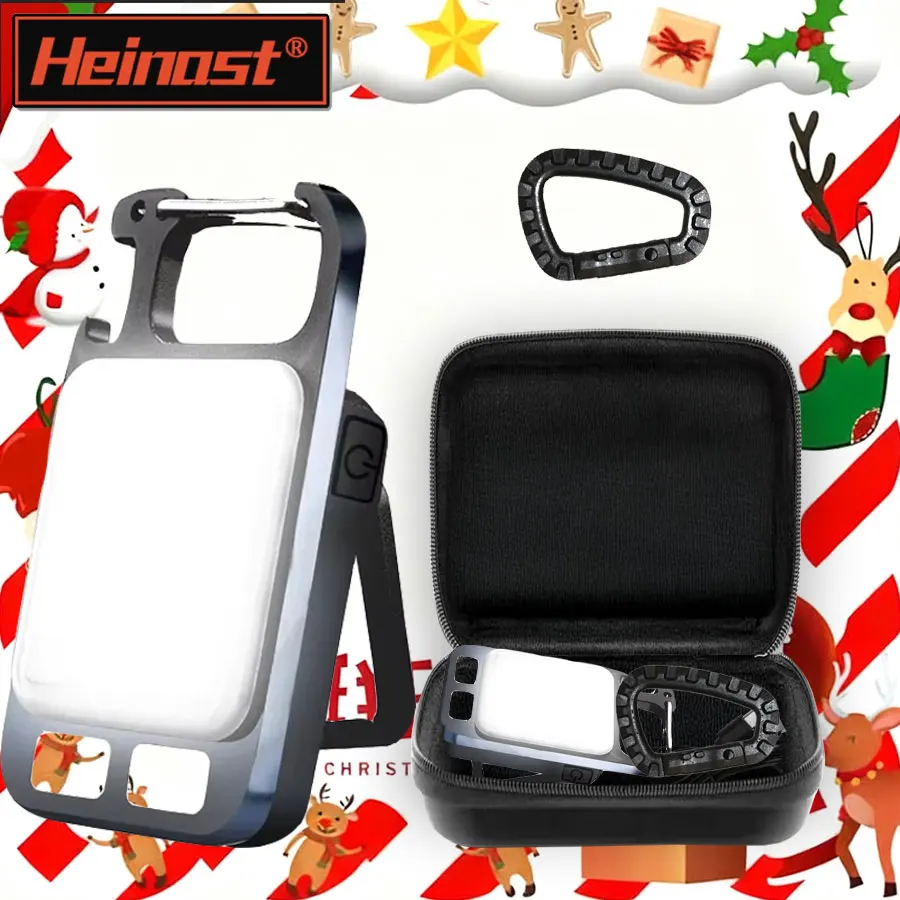 Mini Flashlight Work LED Light Rechargeable Lamp Pocket COB Keychain Portable Small  Outdoor Camping Defense Flashlight