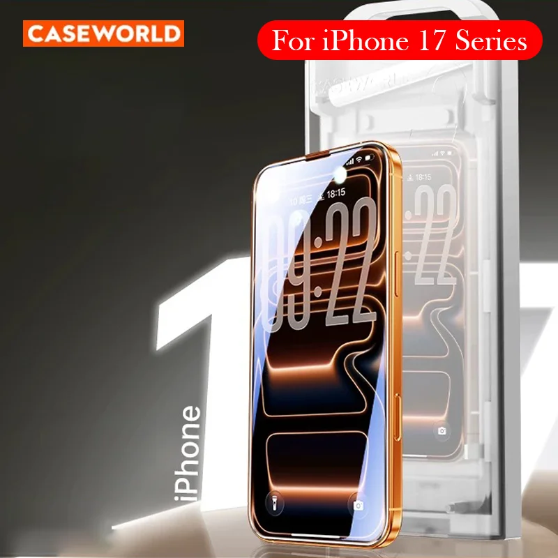 

CASEWORLD AR Tempered Glass For iPhone 17 Pro Max Dust-free Installation Film Screen Protector for IPHONE 17 PRO MAX