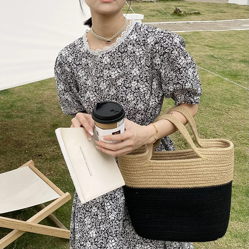 Рисунок 6 - Женская плетеная Сумка-тоут в стиле пэчворк