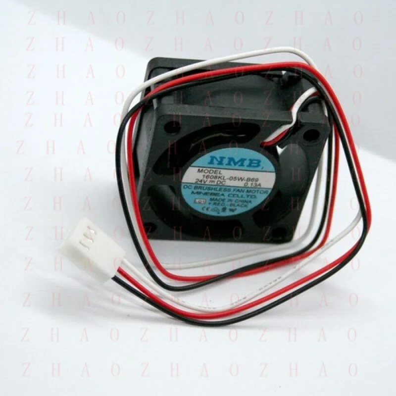 L+ for NMB-MAT 1608KL-05W-B69 DC 24V 0.13A Cooling Fan 40×40×20mm BRUSHLESS FAN MOTOR